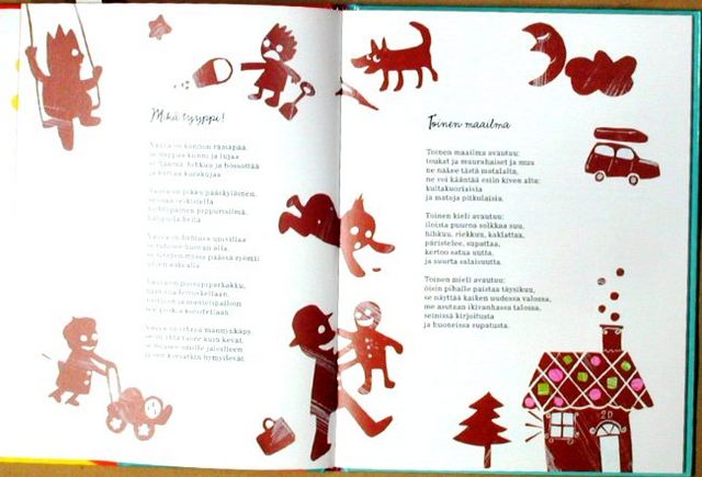 リンゴンベリーのあんよ、赤ちゃんの詩の本 Puolukkavarvas