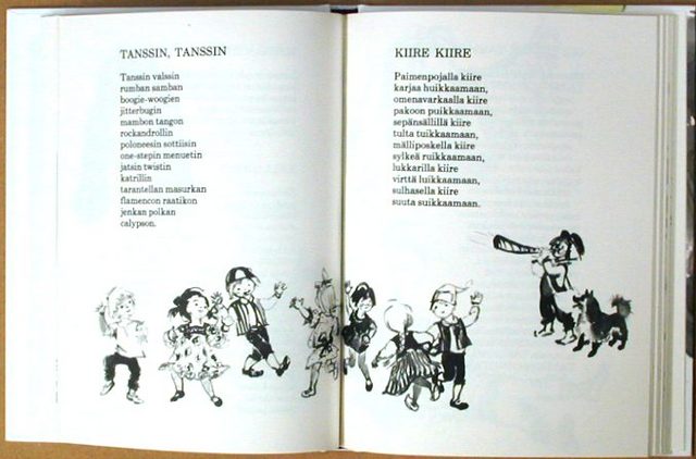 あそび小屋の詩のバスケット Leikkimokin runokoppa