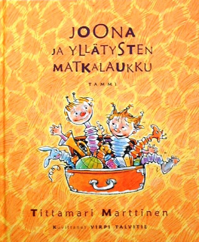 ヨーナとびっくり旅行鞄　Joona ja yllatysten matkalaukku